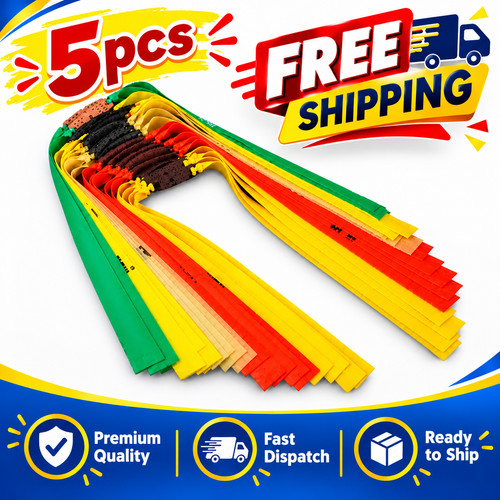 Flat rubber bands slingshot - rubber,