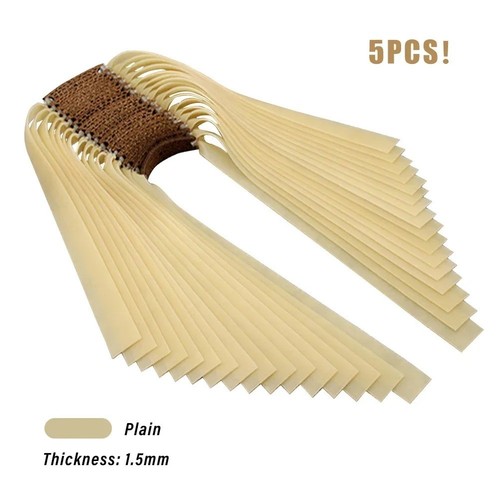 Flat rubber bands slingshot - flat,