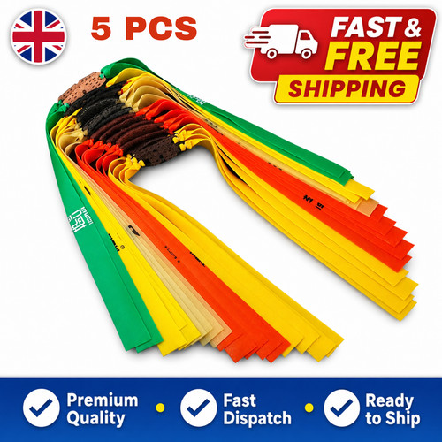 Flat rubber bands slingshot - rubber,