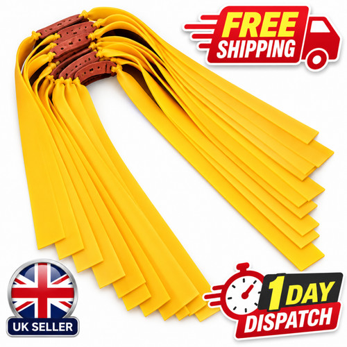 Flat rubber bands slingshot - 5,