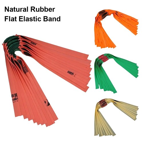 Flat rubber bands slingshot - 5,