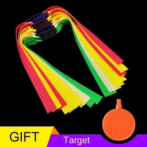 Flat rubber bands slingshot - flat,