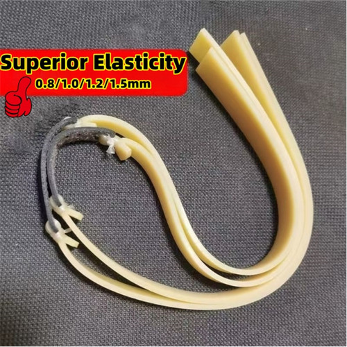 Slingshot flat rubber - rubber, bands
