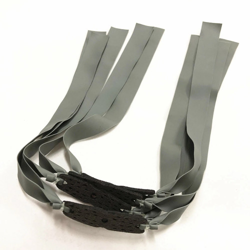 Natural latex slingshot flat - natural,