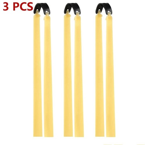 Black slingshot flat rubber - slingshot,