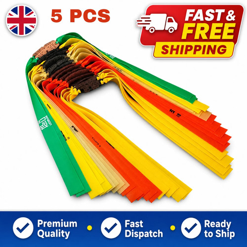 Flat rubber bands - 5, slingshot